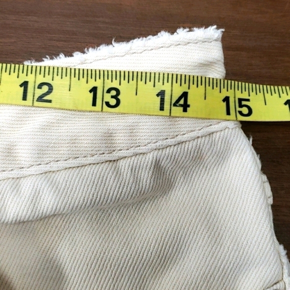 VINTAGE BANG BANG High Rise Cut Off Jean Shorts - Picture 5 of 16